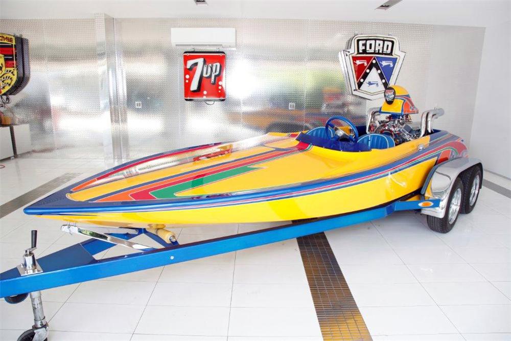 1981 COLE SPEED BOAT W/TRAILER