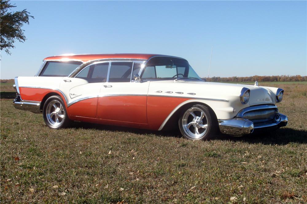 1957 BUICK CUSTOM STATION WAGON