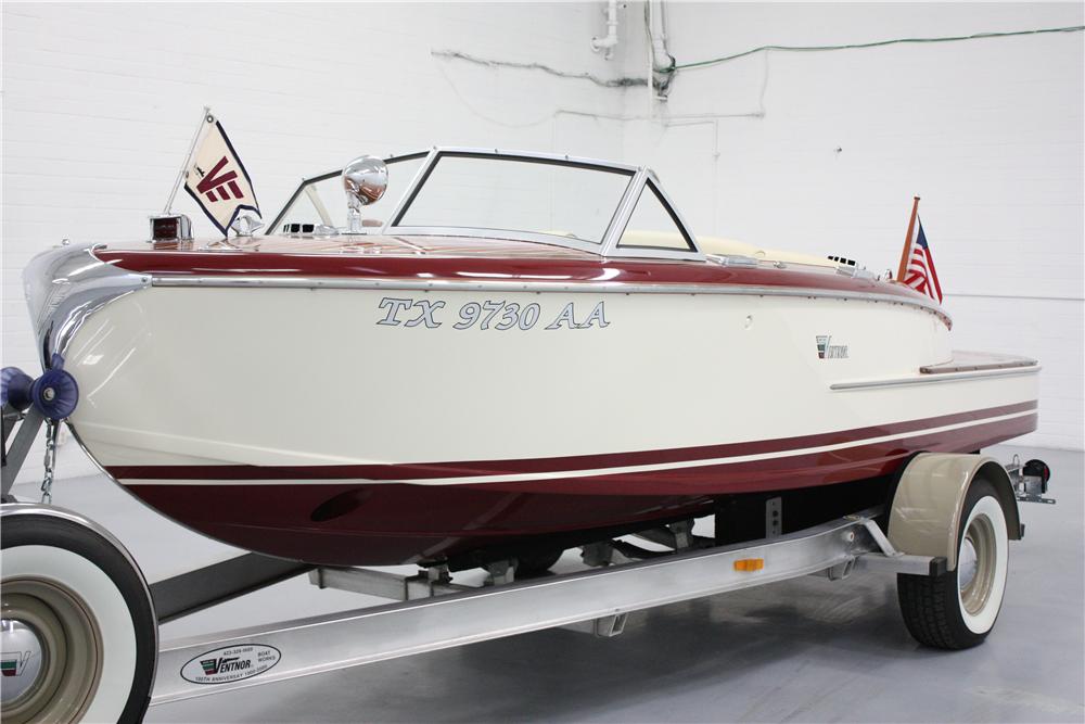 2005 VENTNOR VAGABOND BOAT W/TRAILER