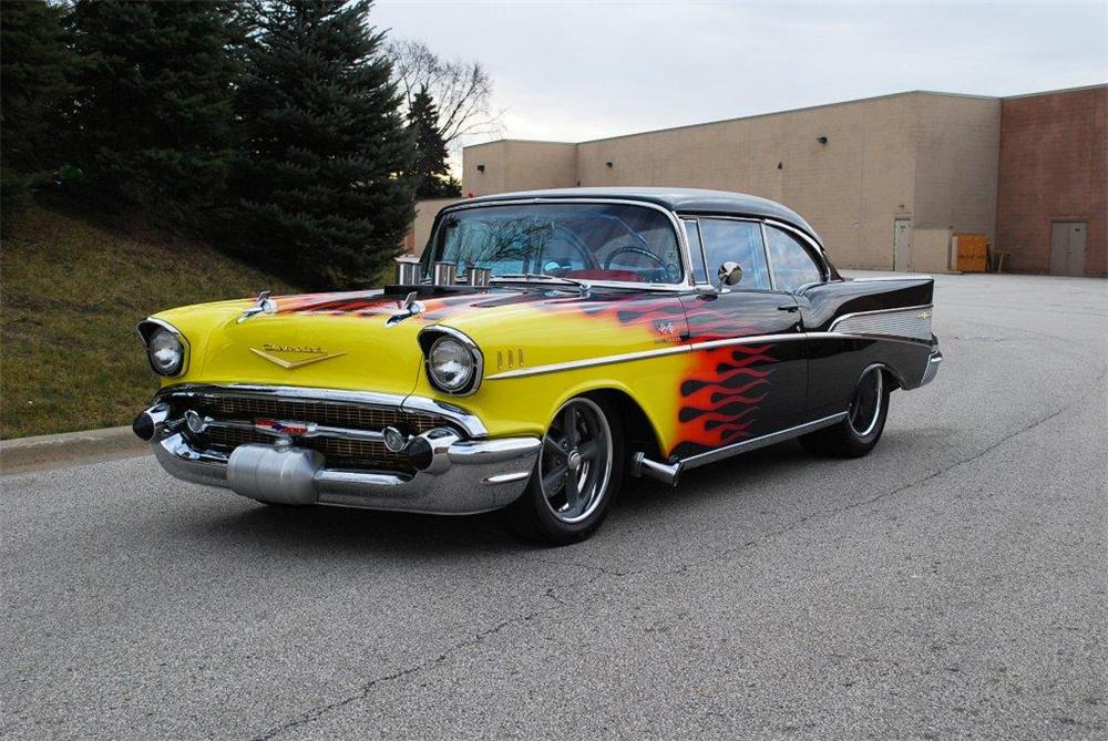 1957 CHEVROLET BEL AIR CUSTOM 2 DOOR COUPE