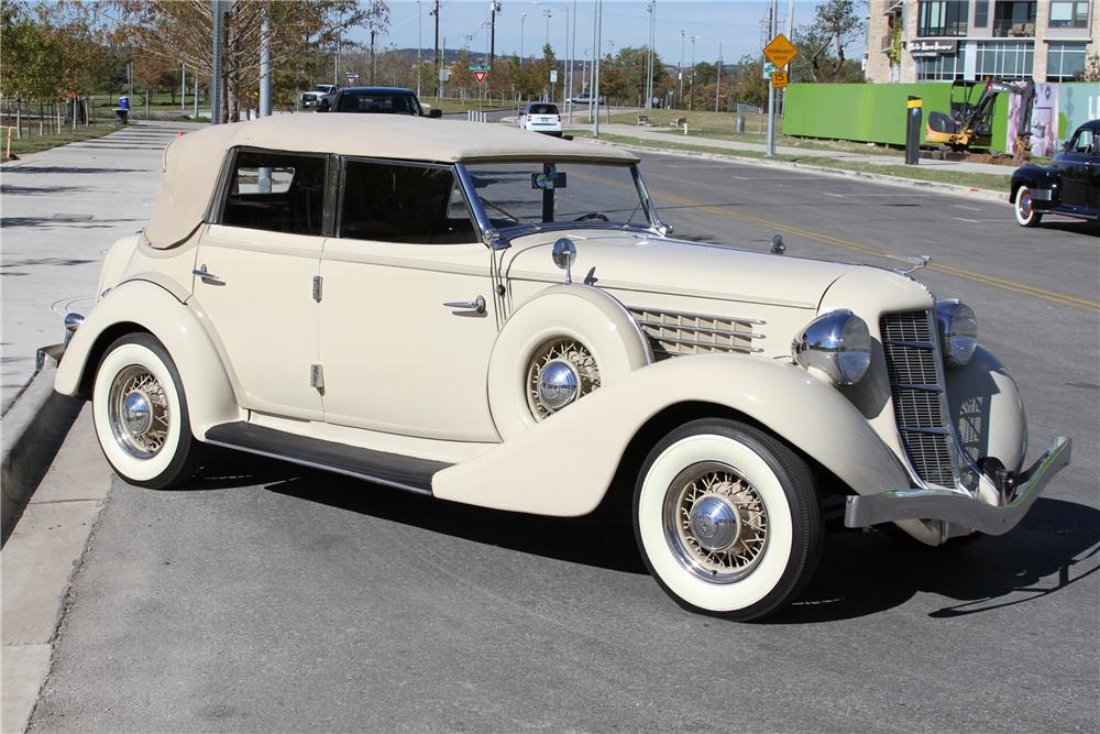 1935 AUBURN 653 CONVERTIBLE SEDAN