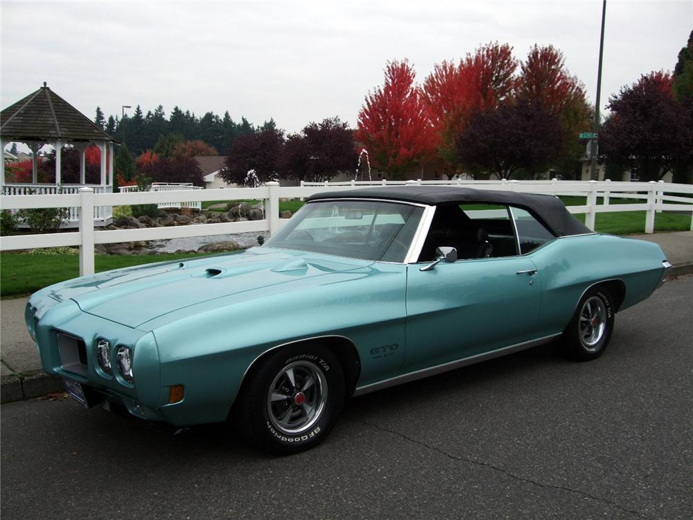 1970 PONTIAC GTO CONVERTIBLE