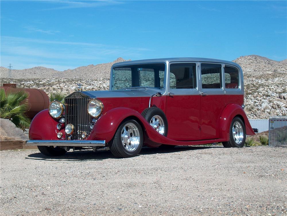 1938 ROLLS-ROYCE PHANTOM III CUSTOM 4 DOOR SEDAN