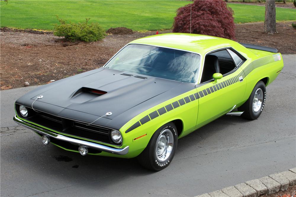 1970 PLYMOUTH CUDA AAR 2 DOOR