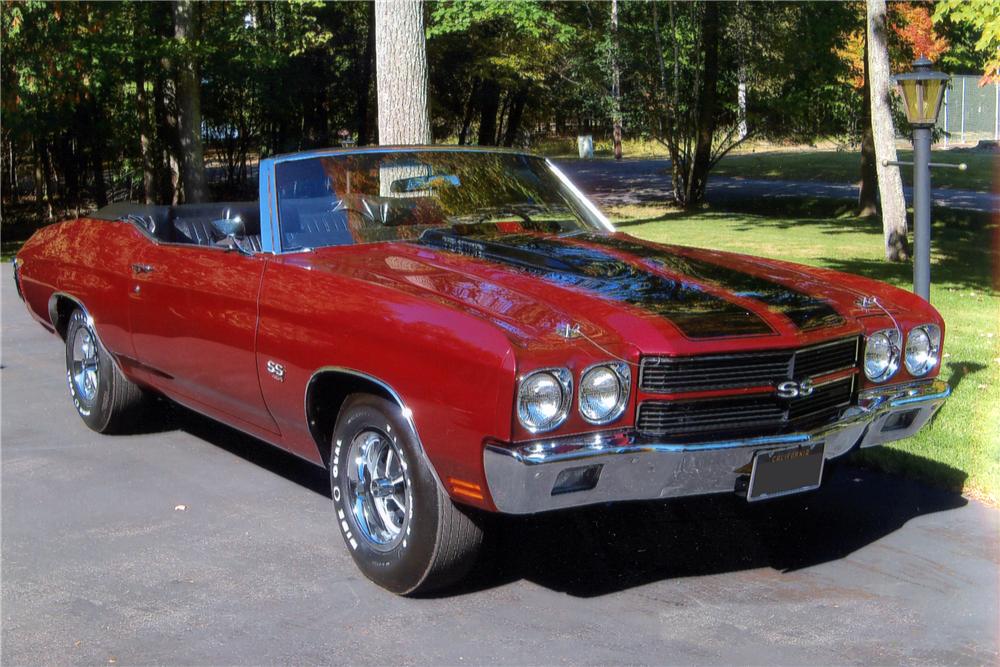 1970 CHEVROLET CHEVELLE SS LS5 CONVERTIBLE