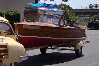 1957 PENNYAN ARISTOCRAT WOOD BOAT