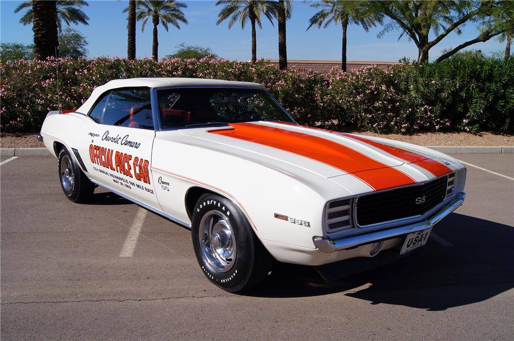 1969 CHEVROLET CAMARO L-78 PACE CAR CONVERTIBLE