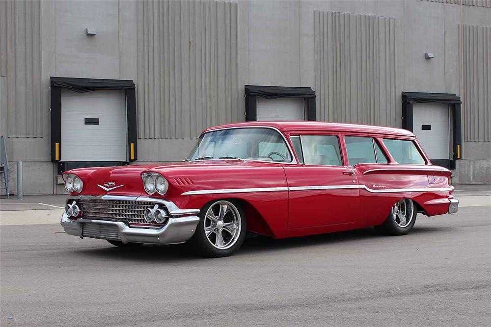 1958 CHEVROLET CUSTOM 2 DOOR WAGON