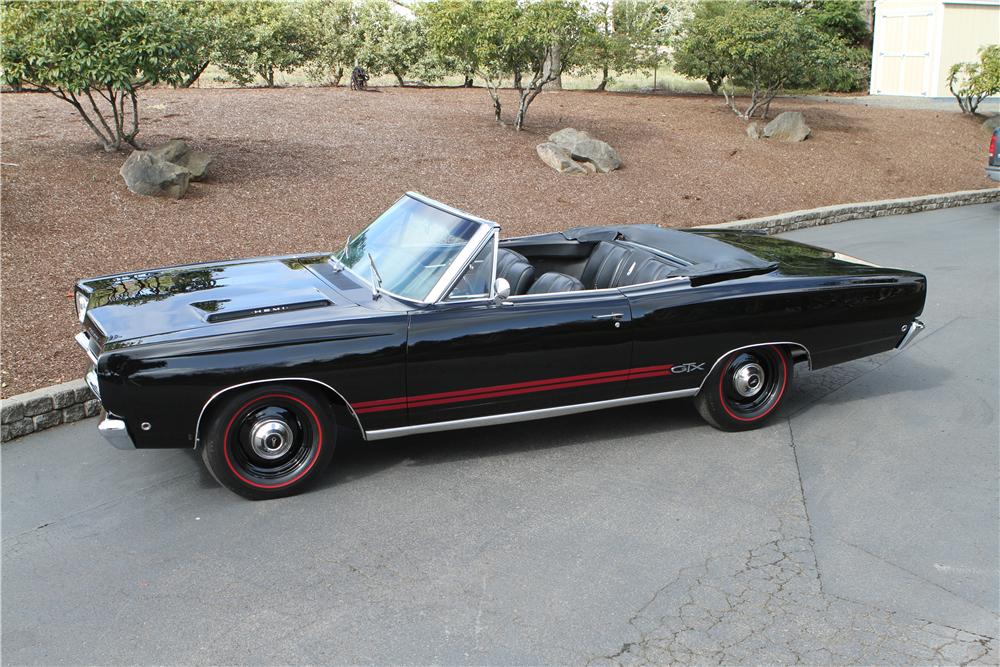 1968 PLYMOUTH HEMI GTX CONVERTIBLE