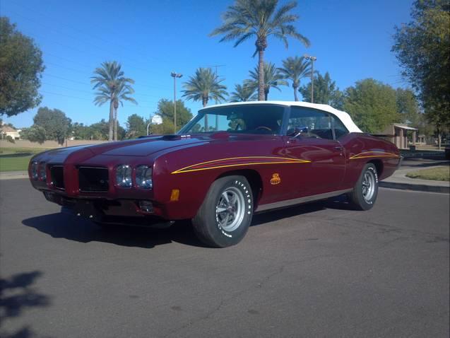 1970 PONTIAC GTO JUDGE CONVERTIBLE