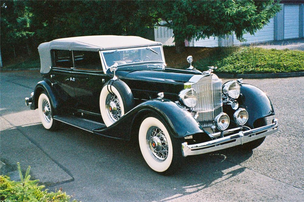 1934 PACKARD 1104 DIETRICH CONVERTIBLE SEDAN