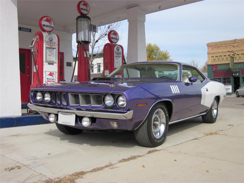 1971 PLYMOUTH CUDA 2 DOOR HARDTOP