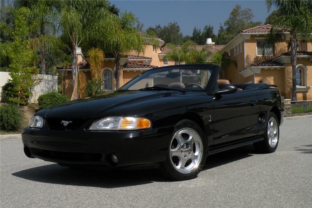 1995 FORD MUSTANG COBRA SVT CONVERTIBLE