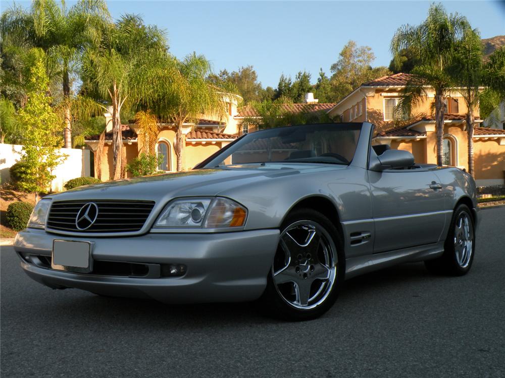 2000 MERCEDES-BENZ SL500 CONVERTIBLE