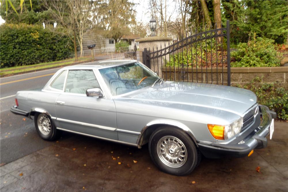 1982 MERCEDES-BENZ 380SL CONVERTIBLE