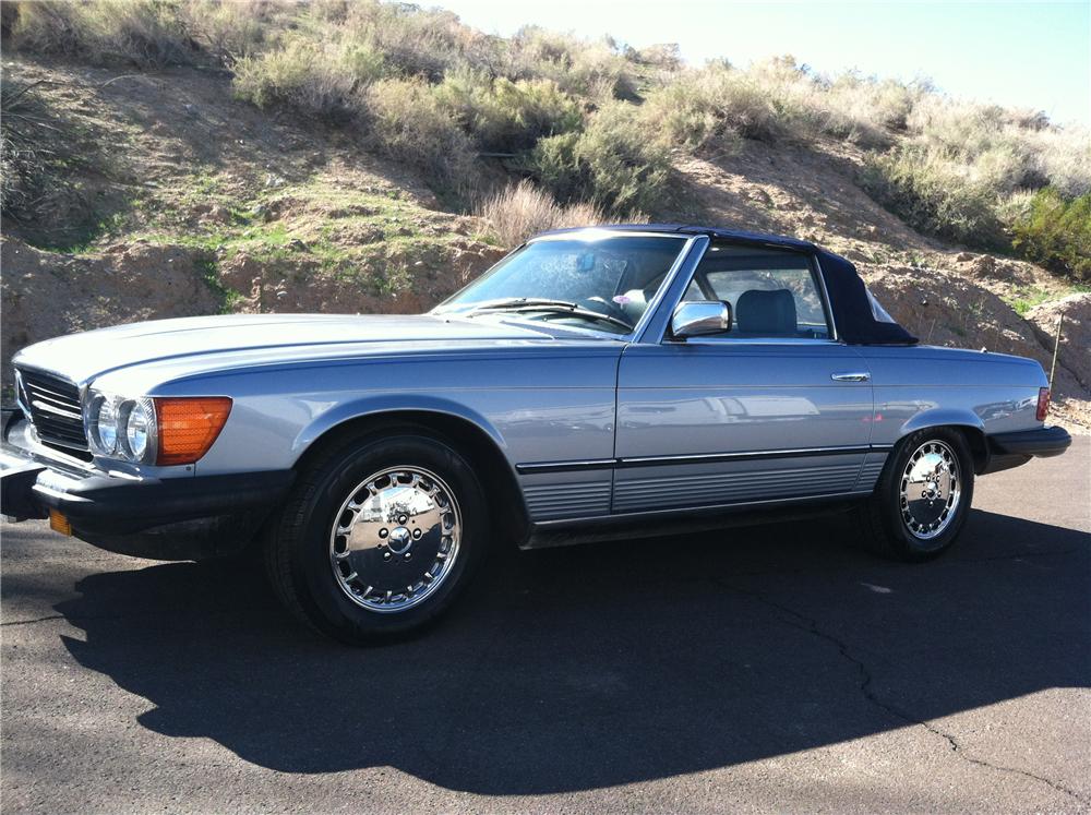 1984 MERCEDES-BENZ 380SL CONVERTIBLE