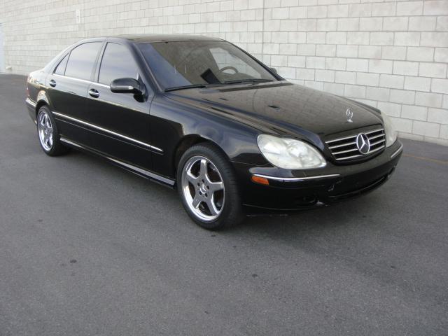 2002 MERCEDES-BENZ S500 4 DOOR SEDAN