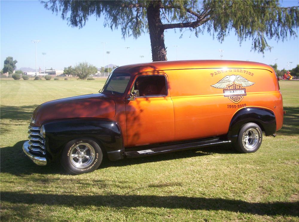 1951 CHEVROLET CUSTOM PANEL TRUCK