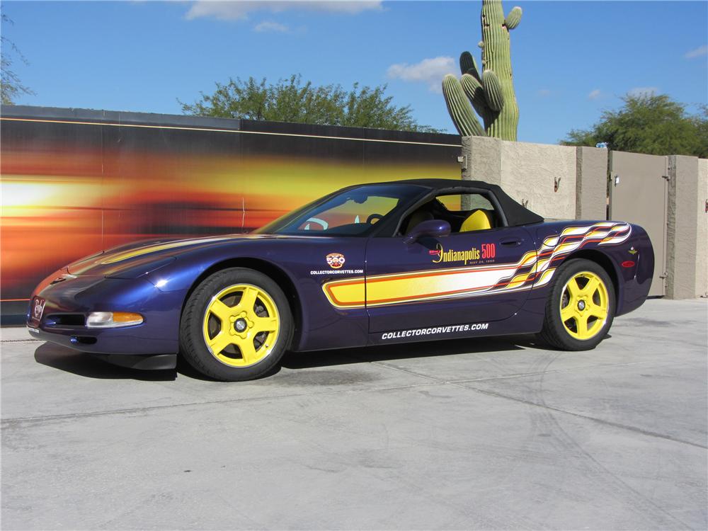 1998 CHEVROLET CORVETTE INDY PACE CAR CONVERTIBLE