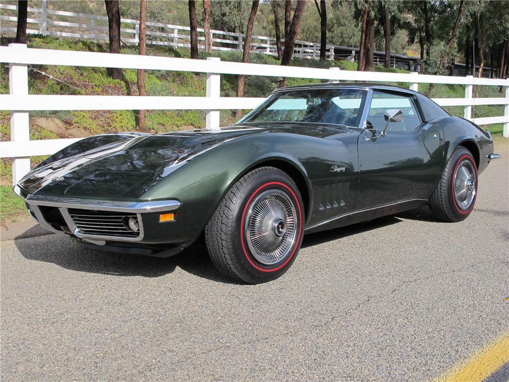 1969 CHEVROLET CORVETTE 2 DOOR COUPE