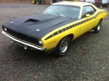 1970 PLYMOUTH CUDA AAR 2 DOOR HARDTOP