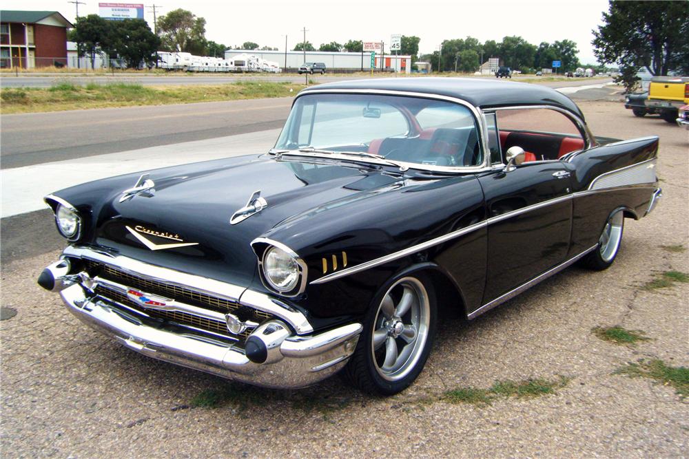 1957 CHEVROLET BEL AIR CUSTOM 2 DOOR HARDTOP