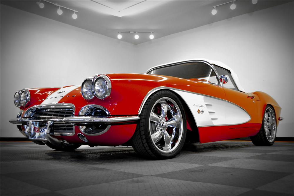 1961 CHEVROLET CORVETTE CUSTOM CONVERTIBLE