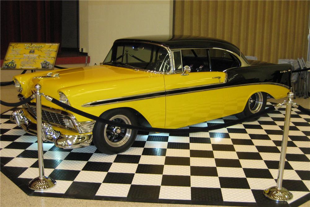 1956 CHEVROLET BEL AIR CUSTOM 2 DOOR HARDTOP