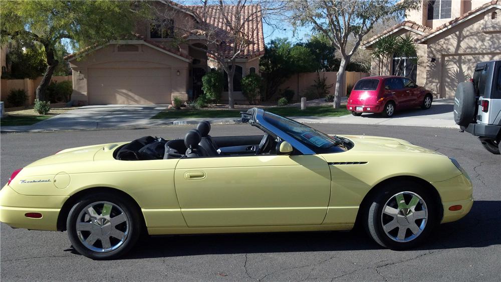 2002 FORD THUNDERBIRD CONVERTIBLE