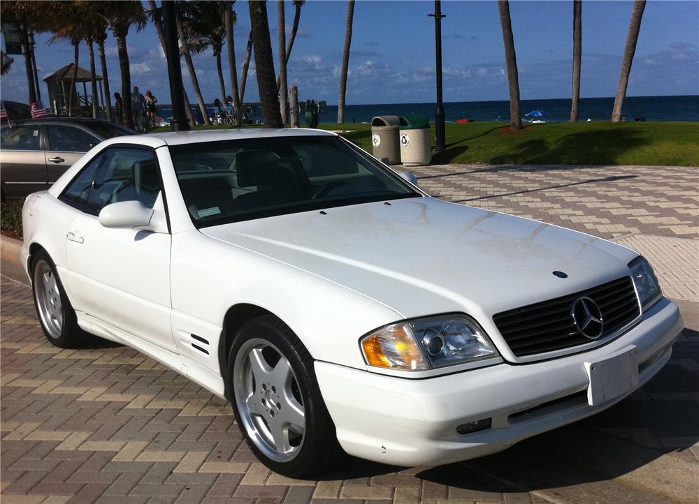 2001 MERCEDES-BENZ SL500 CONVERTIBLE