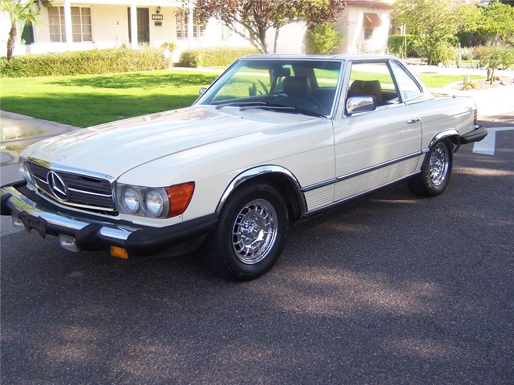 1981 MERCEDES-BENZ 380SL CONVERTIBLE