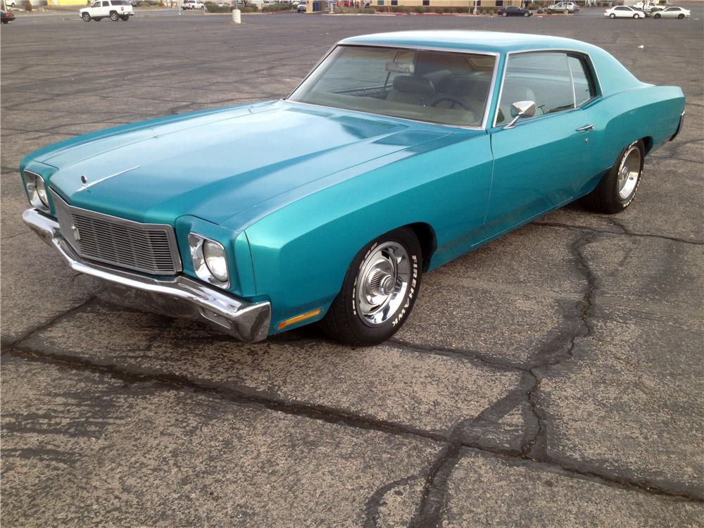 1971 CHEVROLET MONTE CARLO 2 DOOR COUPE