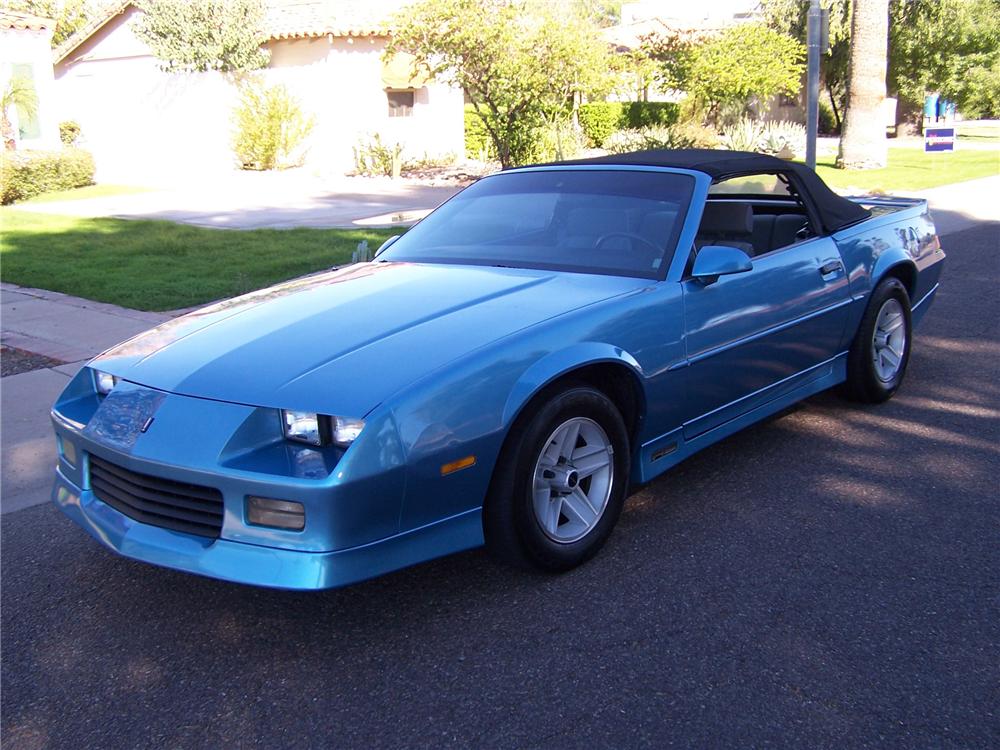 1989 CHEVROLET CAMARO RS CONVERTIBLE