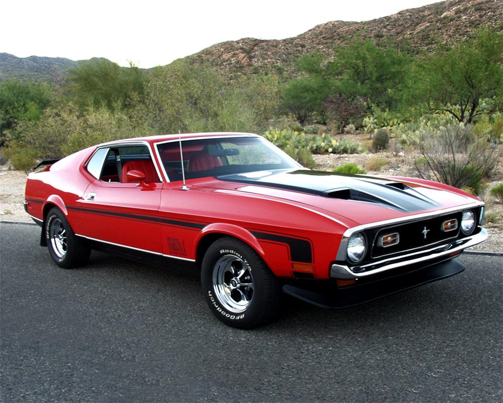 1972 FORD MUSTANG MACH 1 FASTBACK