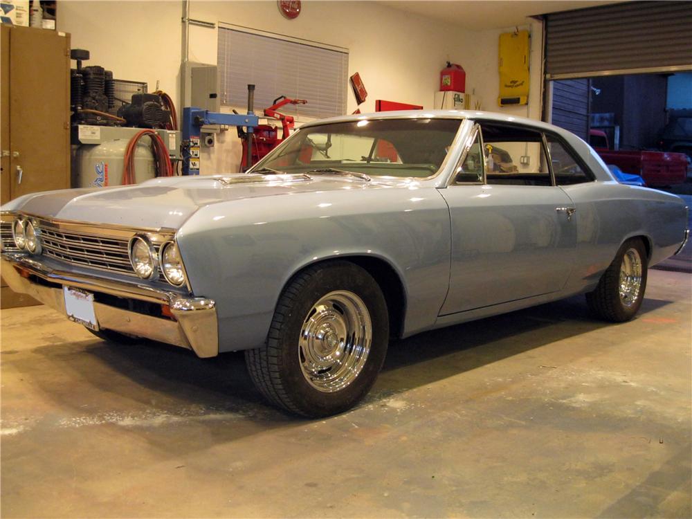 1967 CHEVROLET CHEVELLE MALIBU 2 DOOR COUPE