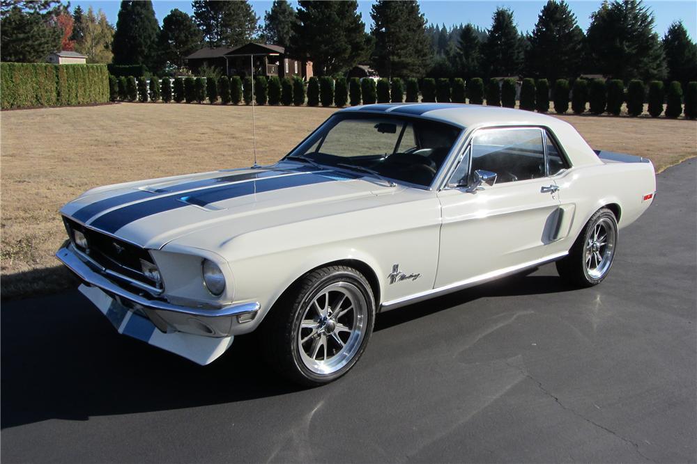 1968 FORD MUSTANG CUSTOM 2 DOOR HARDTOP