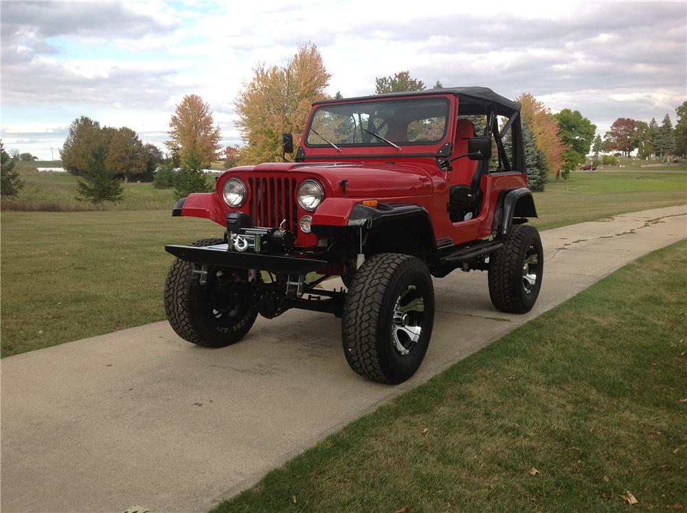 1980 JEEP CJ-7 CONVERTIBLE