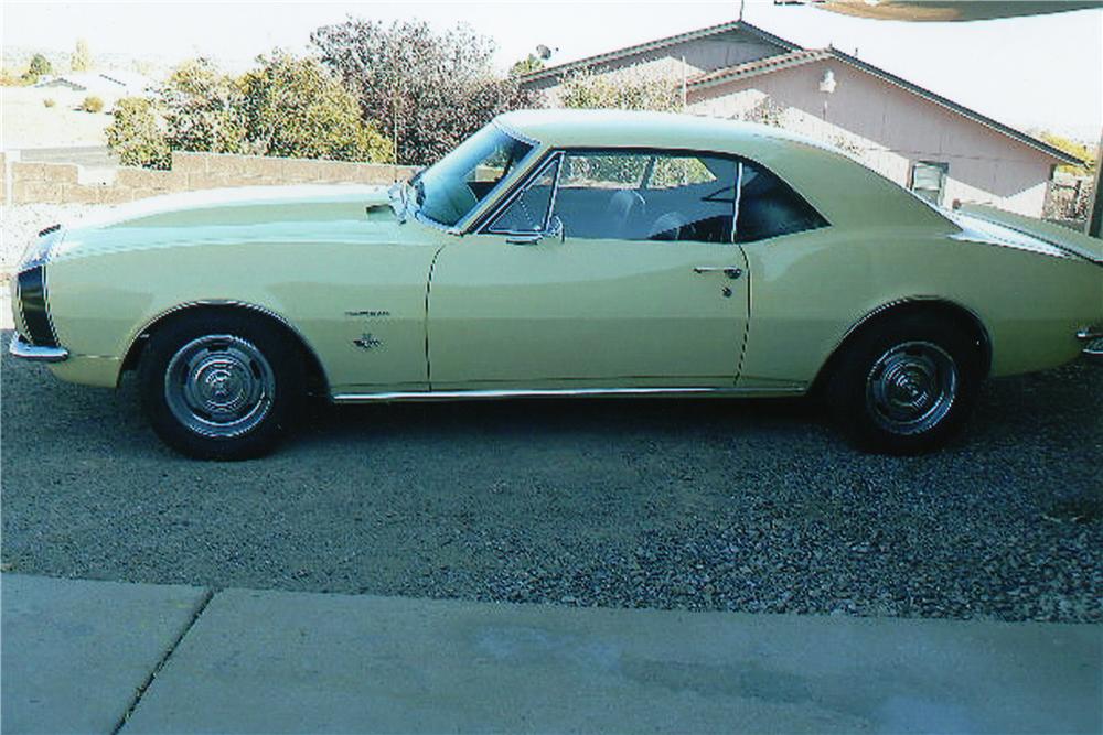 1967 CHEVROLET CAMARO 2 DOOR COUPE