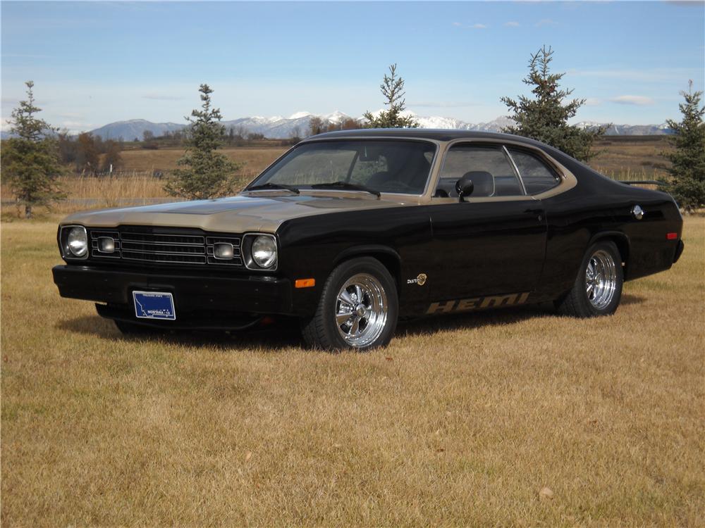 1973 PLYMOUTH DUSTER CUSTOM 2 DOOR HARDTOP