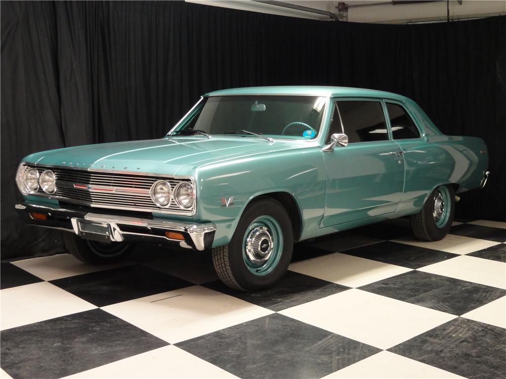 1965 CHEVROLET CHEVELLE 300 CUSTOM 2 DOOR HARDTOP