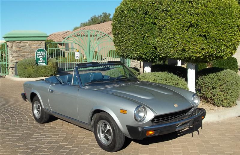 1979 FIAT SPYDER 2000 ROADSTER