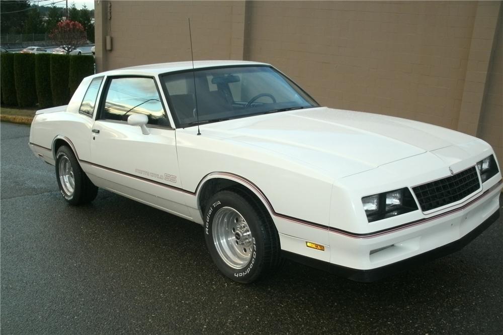 1985 CHEVROLET MONTE CARLO SS 2 DOOR HARDTOP