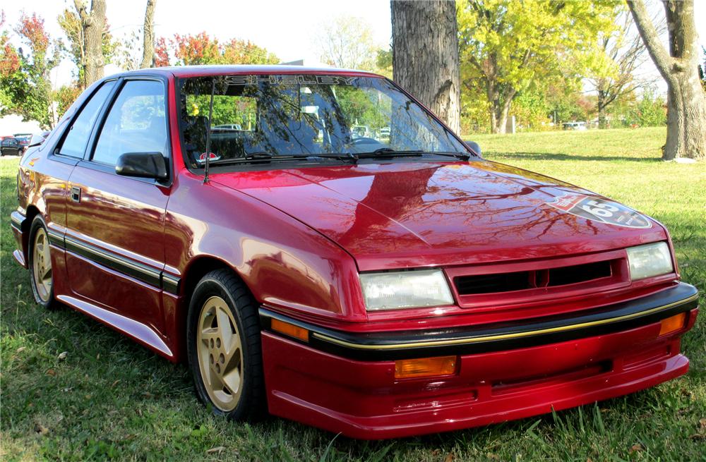 1989 DODGE SHELBY CSX-VNT 3 DOOR HATCHBACK