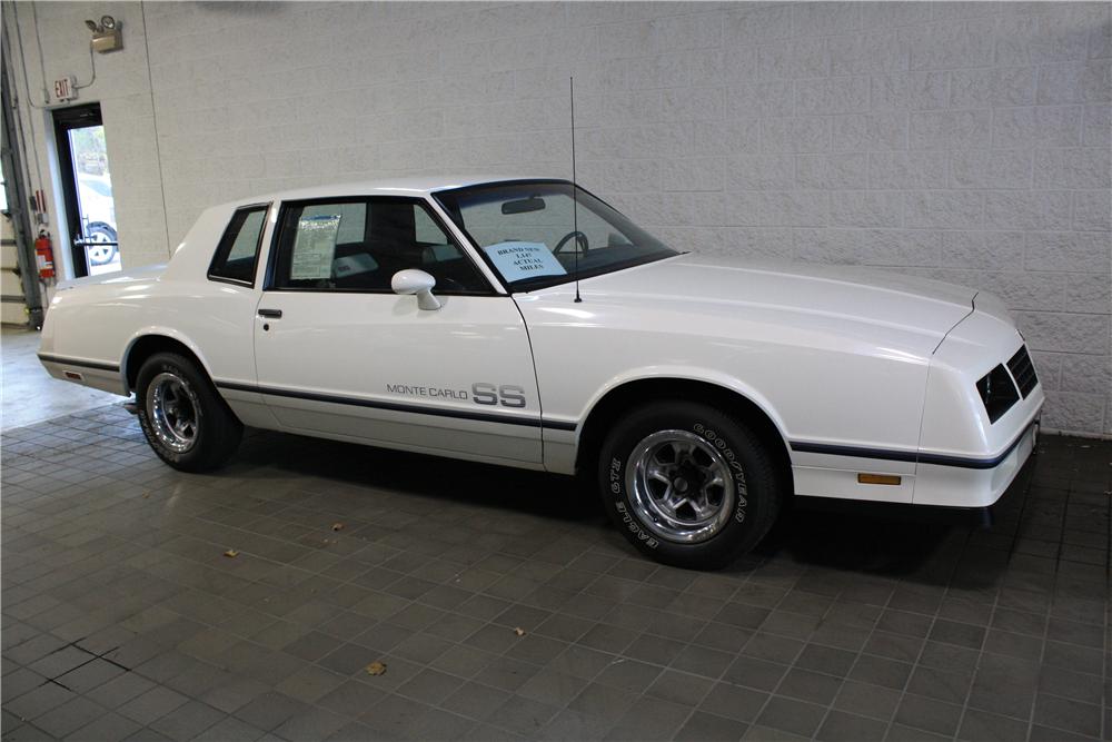 1983 CHEVROLET MONTE CARLO SS 2 DOOR COUPE