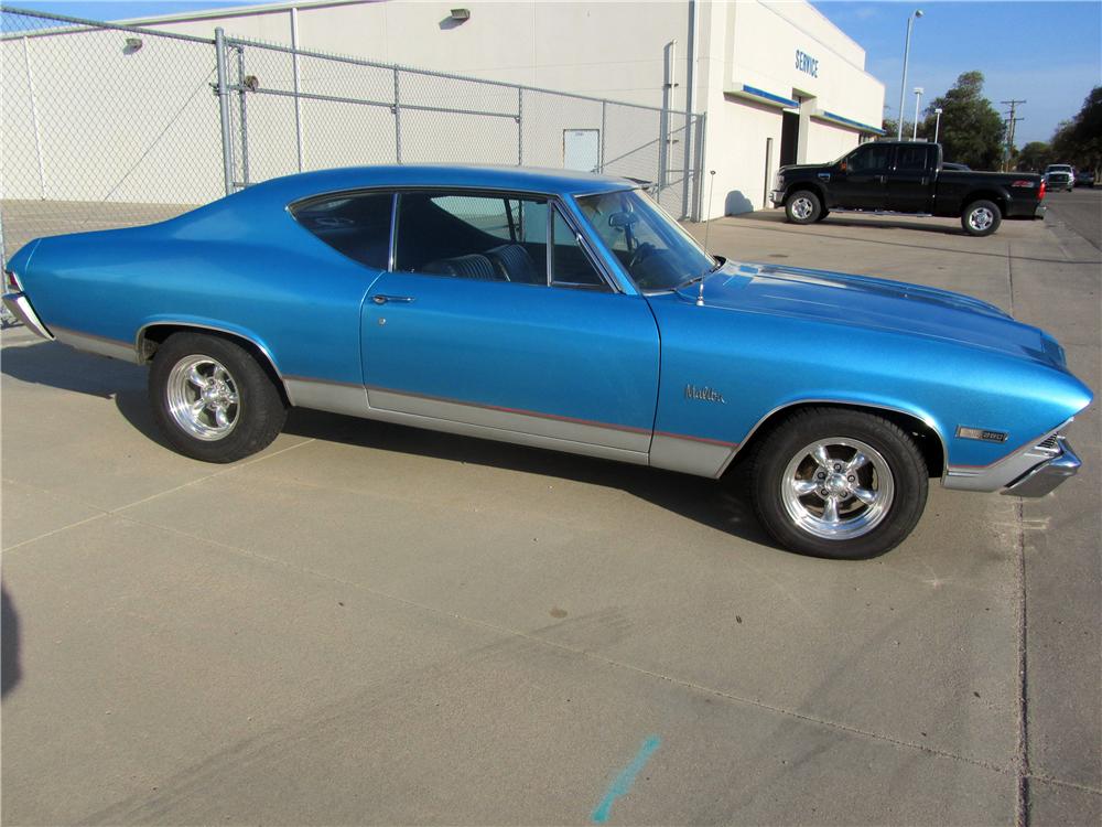 1968 CHEVROLET CHEVELLE MALIBU CUSTOM 2 DOOR COUPE