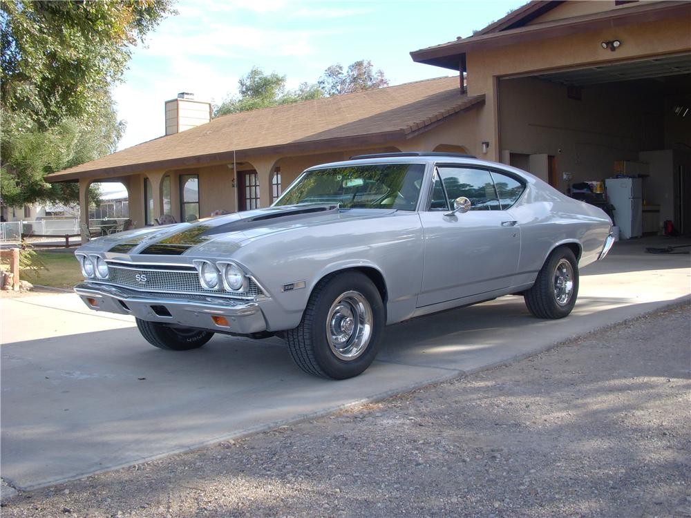 1968 CHEVROLET CHEVELLE CUSTOM 2 DOOR COUPE