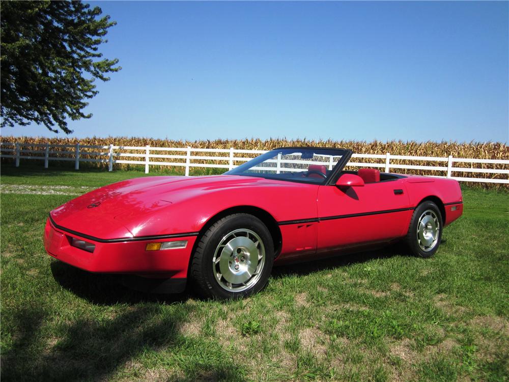 1986 CHEVROLET CORVETTE CONVERTIBLE