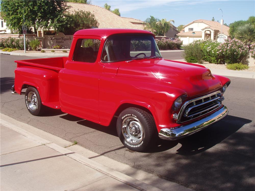 1957 CHEVROLET 3100 CUSTOM PICKUP