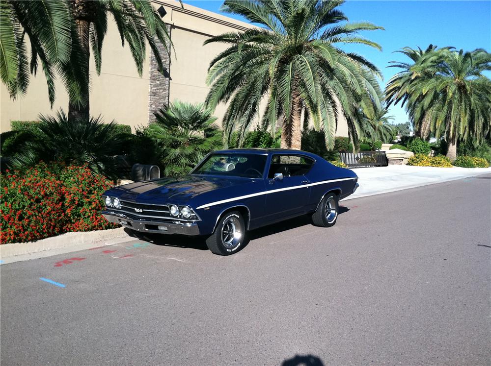 1969 CHEVROLET CHEVELLE CUSTOM 2 DOOR HARDTOP