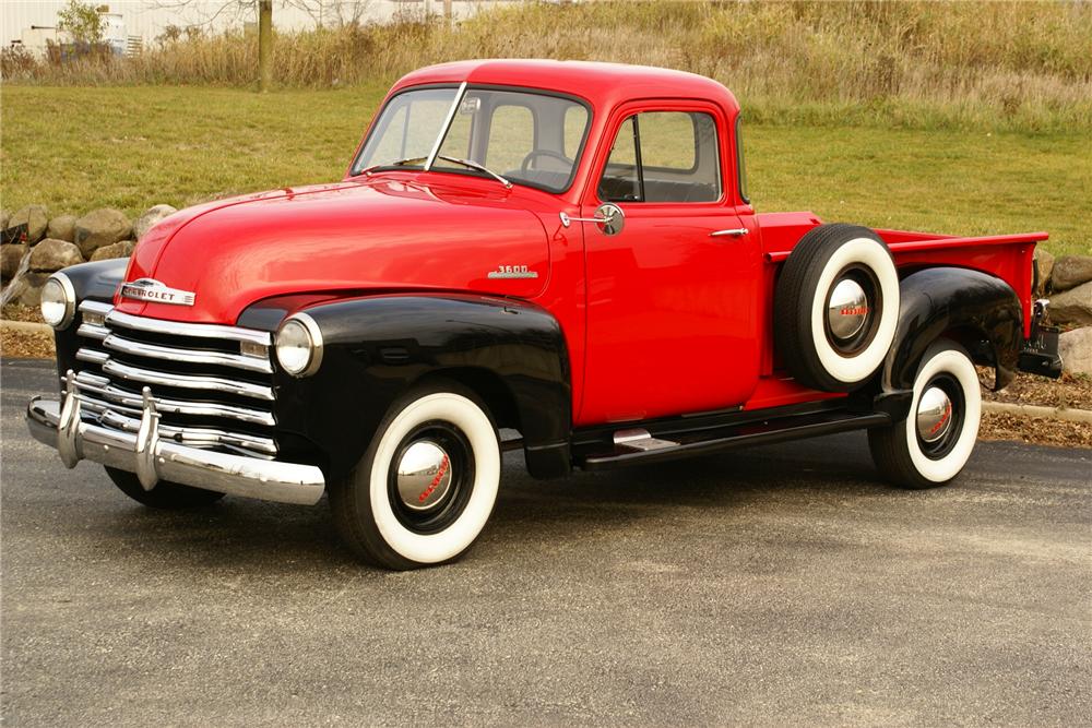 1953 CHEVROLET 5 WINDOW PICKUP